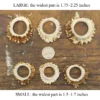 Antler Burr Leather Necklace