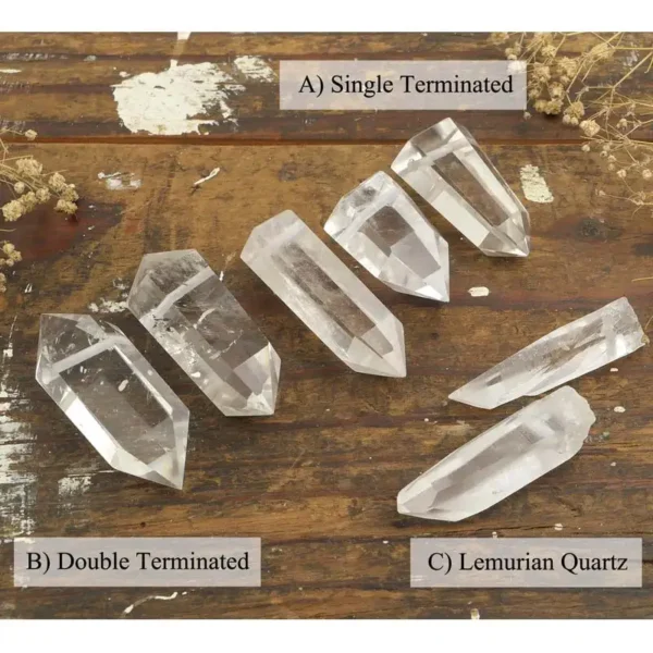 Clear Quartz Crystal Necklace