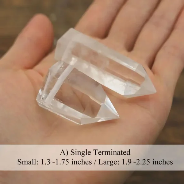 Clear Quartz Crystal Necklace