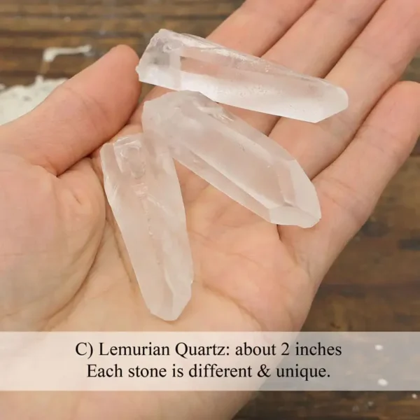 Clear Quartz Crystal Necklace