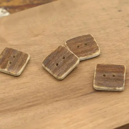 antler square buttons