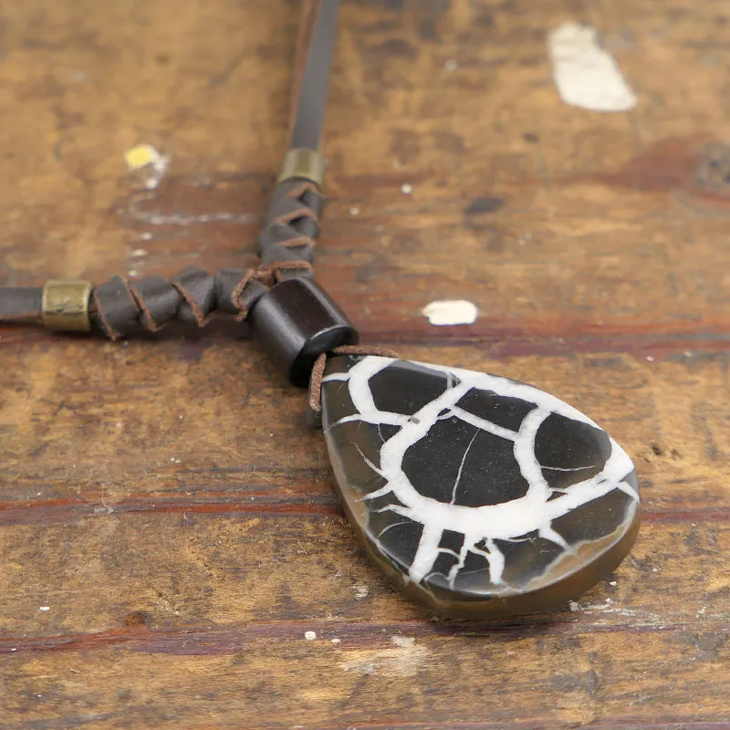 Septarian Fossil Necklace