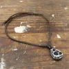 Genuine Septarian Fossil Necklace