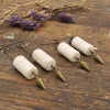 Spike and Antler Tube Earrings
