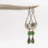 Antler Turquoise Chain Earrings