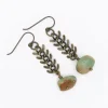 Natural Turquoise Nugget Earrings