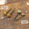 Natural Turquoise Nugget Earrings