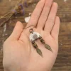 Tribal Inspired Antler Dangle Earrings