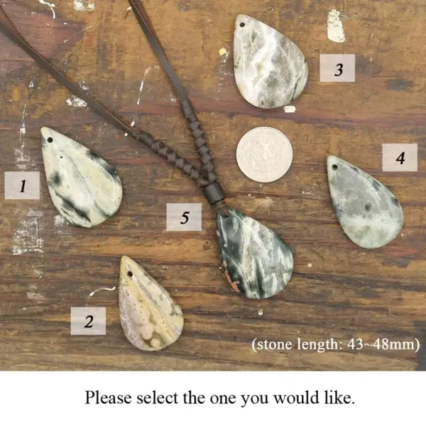 Ocean Jasper Necklace Pendant