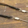 Crystal Necklace Rose Quartz Flower Agate