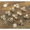 Antler Bead Dreadlock - Set of 3
