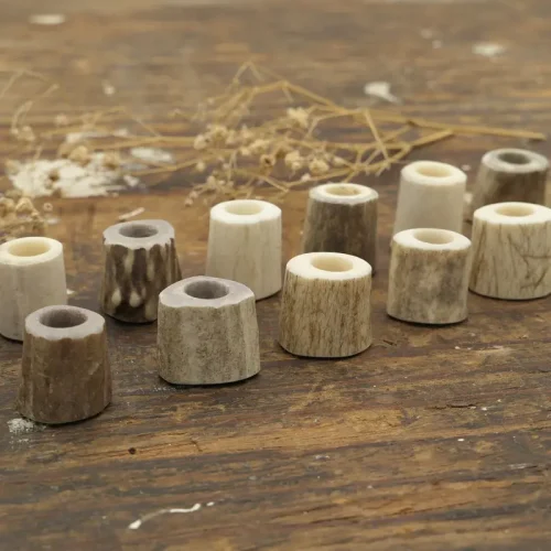 antler beads