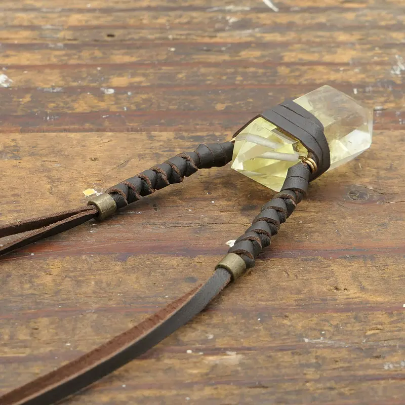 Golden Topaz Necklace