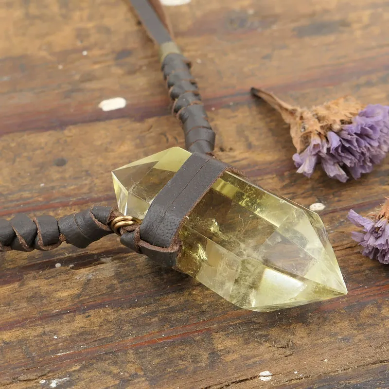 Golden Topaz Necklace