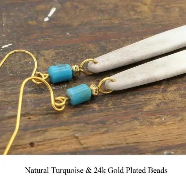 Long Bar Dangle Earrings