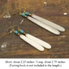 Long Bar Dangle Earrings